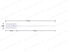 plastic tag locks OS-18-180