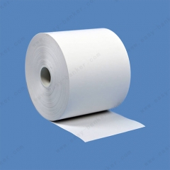 thermal paper rolls for credit card machine TPW-57-18-coreless