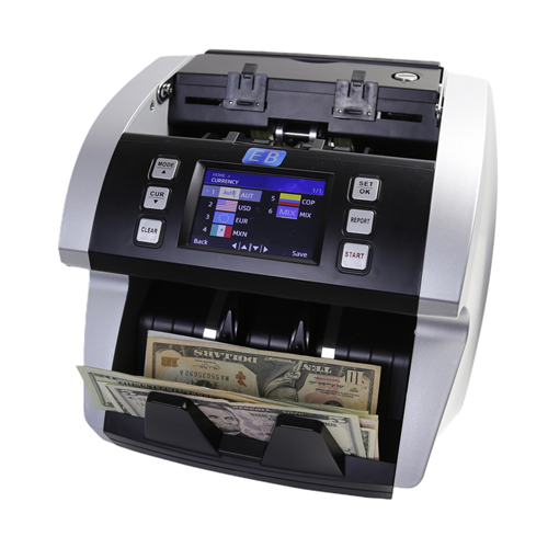LD-1686 Multi-function Banknote Counter Currency Detector Uv Mg Ir Money Detector