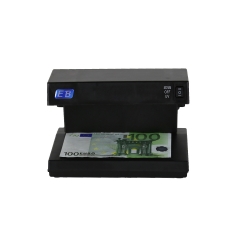 DC-2238A LED Plastic Mini Portable Money Detector UV Light Banknote Validator uv banknote detector us dollar money detector
