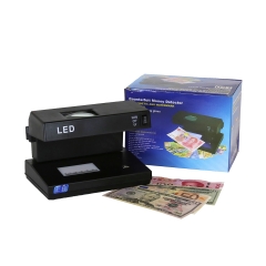 DC-2038 LED Supplier called portable mini money currency counting detecting machine hand UV MG mini banknote detector