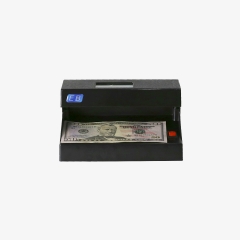 DC-102 LED UV Light LED Tube Counter-feit Money Detector Multi Countries Paper Currency Counterfeit Money Checker Machine