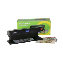 DC-2028 LED Easy To Use Portable Money Detector Price UV LED Watermark Verification counterfeit bill detectors money