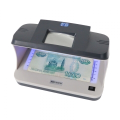 DC-2189C LED Chargeable Portable Bill Fake money detector us dollar money detector cash uv led detector fake money