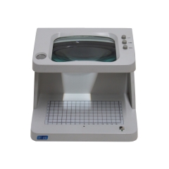 DC-107EW Customizable Counterfeit Money Detector Machine with UV Lamp And Measure note size Counterfeit Money Checker Machine