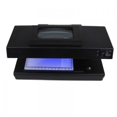 DC-106 LED UV LED Money Detector Price Counter-feit Money Detector Microprint Verification money checking machine