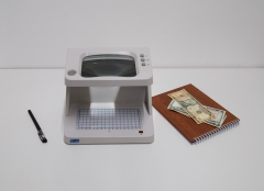 DC-107DW Powerful Function UV Money Detector Fast Identification UV Lamp Money Detector money checking machine