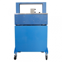 JB-404 PLUS Automatic Bundle Strapping Machine Paper /OPP Tape Banknote Currency Banding Machine Strap Packaging Machine CE Blue