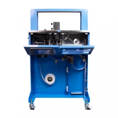 JB-404 PLUS Automatic Bundle Strapping Machine Paper /OPP Tape Banknote Currency Banding Machine Strap Packaging Machine CE Blue