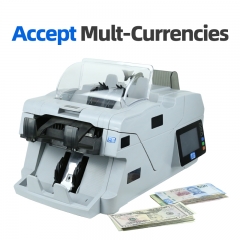 BS-6800 1+2 Pocket Banknote Sorter Precision Denomination Sorting to Streamline Cash Management in Banks