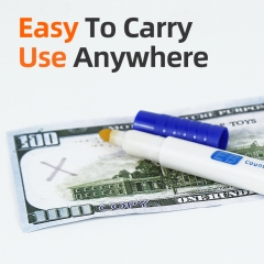 DC-665BWP Water-Based Counterfeit Detector Pen Reliable and Fast Money Checking Instant Fraud Detection
