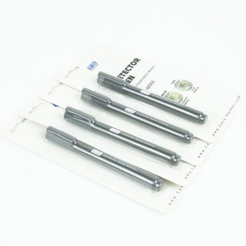 DC-665GC Portable Water-Based Money Detector Pen Quick Currency Verification for daily use Accurate fake-money detector