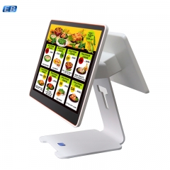 PT-21 Dual Screen 15.6 inch Terminal Pos Machine Android 11 Retail Store Supermarket Cash Register with Pos System
