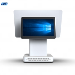 PT-2323W High-Performance Retail POS System with Dual Displays 64GB SSD 4GB RAM Windows OS for Efficient Currency Management
