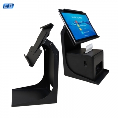 PS-20A Portable Compact Tablet Stand with Secure All-Metal Construction and Independent or Fixed Installation Options