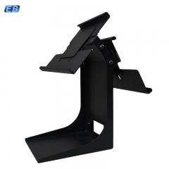 PS-20B Portable Compact Dual-Screen Tablet Holder with Stable Metal Frame, Adjustable Tilt, and Hidden Cable Management