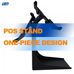 PS-20B Portable Compact Dual-Screen Tablet Holder with Stable Metal Frame, Adjustable Tilt, and Hidden Cable Management