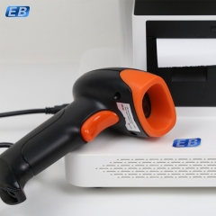 HBS-200 Advanced 2D Barcode Reader with High-Speed Decoding and Mobile Screen Scanning Comfortable Ergonomic Design