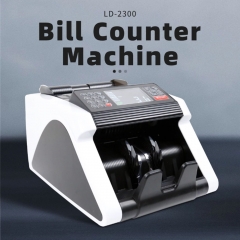 LD-2300 Portable Light Money Counting Machine With TFT Display and Polymer Paper Note Compatibility