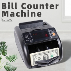 LD-1000 Fast Accurate Bill Counting Machine With Auxiliary Bracket and Advanced Detection System for Office