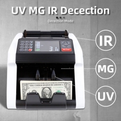LD-2300 Portable Light Money Counting Machine With TFT Display and Polymer Paper Note Compatibility