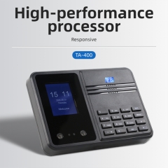 TA-400 Biometric Face Palm Recognition Attendance Machine Time Clock 2.4 Inch TFT Dual Camera Multi Language