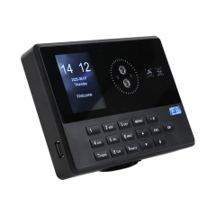 TA-900 Biometric Face Palm Vein Recognition Attendance Machine 2.8 Inch LCD Dual Camera Fingerprint Password Time Clock