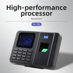 TA-700 Fingerprint Time Attendance Machine Biometric Access Control System 2.4 Inch TFT USB Multi Language Support
