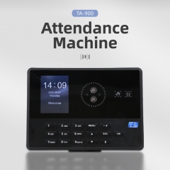 TA-900 Biometric Face Palm Vein Recognition Attendance Machine 2.8 Inch LCD Dual Camera Fingerprint Password Time Clock