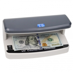 DC-5000 USB Rechargeable UV Banknote Detector Currency Verifier Money Checker for Bank Cashier Retail Counter and Office