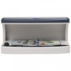 DC-5000 USB Rechargeable UV Banknote Detector Currency Verifier Money Checker for Bank Cashier Retail Counter and Office