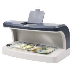 DC-5100 UV MG Banknote Detector with Magnifier Rechargeable Currency Verifier Money Checker for Bank Cashier and Office
