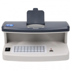 DC-5100 UV MG Banknote Detector with Magnifier Rechargeable Currency Verifier Money Checker for Bank Cashier and Office