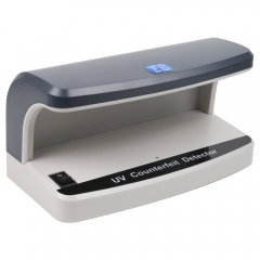 DC-5000 USB Rechargeable UV Banknote Detector Currency Verifier Money Checker for Bank Cashier Retail Counter and Office