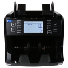 LD-1500 Bill Counter Money Counting Machine with UV MG IR Detection and Amount Preset for Bank Cashier Retail and Office