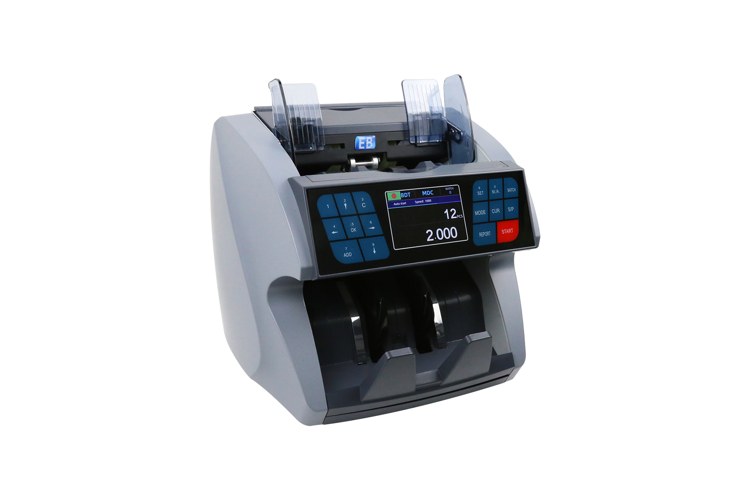 LD-1687 mixed denomination bill counter with CIS and TFT touch screen - Easy-Banker