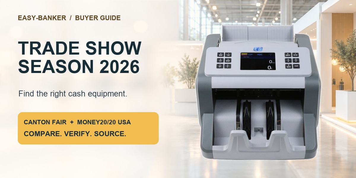 Trade Show Season 2026: A Cash Equipment Buyer’s Guide to the 140th Canton Fair and Money20/20 USA