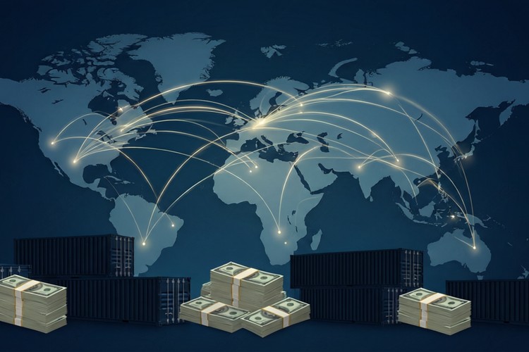 Global cash logistics and armored transport network