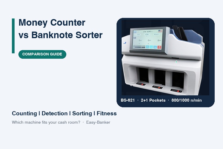 Money Counter vs Banknote Sorter: Which Machine Does Your Cash Operation Need?