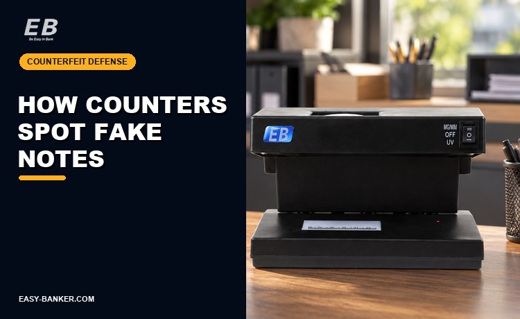 HOW DO BANKNOTE COUNTERS DETECT COUNTERFEIT BILLS