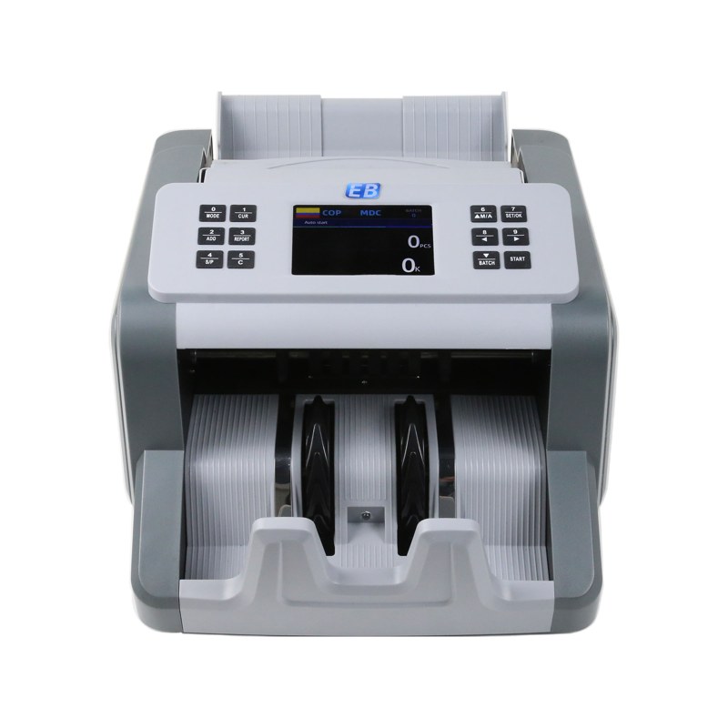 LD-1910 mixed value banknote counter with CIS sensor and TFT display