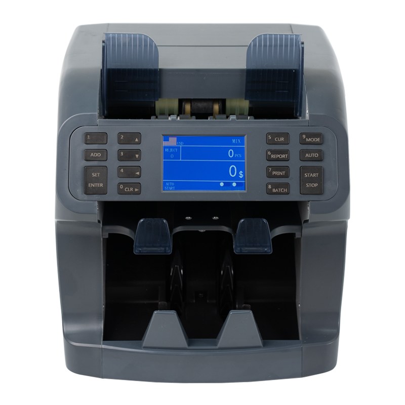 BS-8900 two-pocket currency sorter with polymer detection