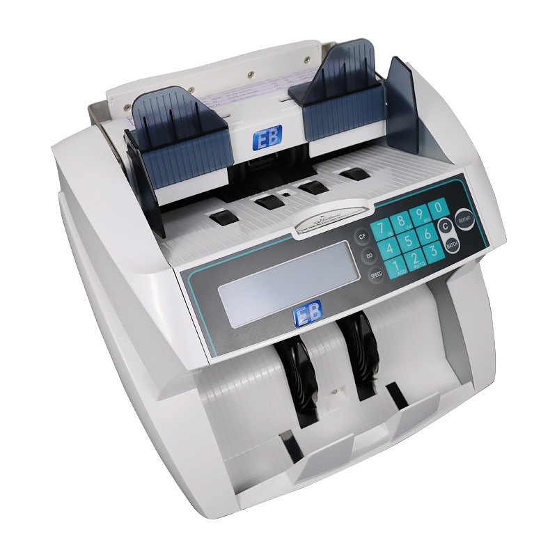 LD-800 money counter with 5-digit LCD display and four counting speeds by Easy-Banker