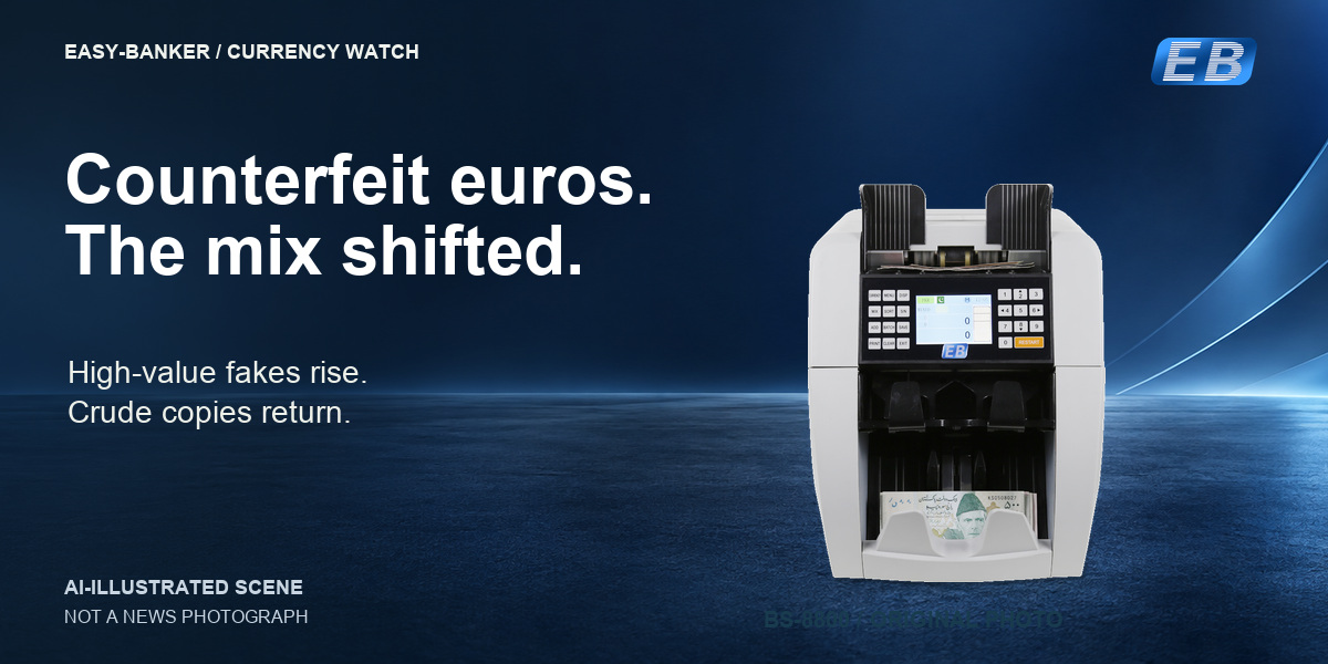 Euro Counterfeits in 2026: High-Value Fakes Rise and Crude Copies Return