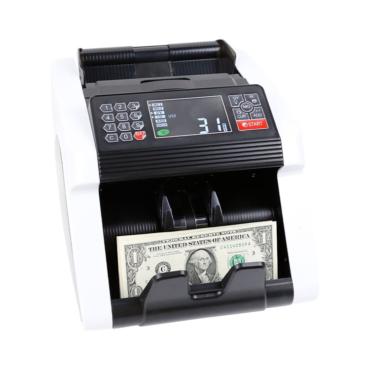 LD-2300 portable money counter with DD width detection and polymer note compatibility by Easy-Banker