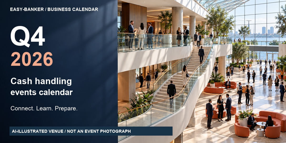Cash Handling Events Calendar Q4 2026: Money20/20, Intergraf, ABA and HSP Asia