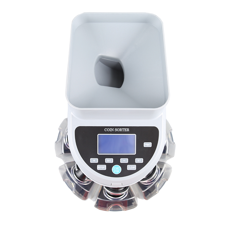 CS-9500 coin sorter, multi-pocket with drawer collection