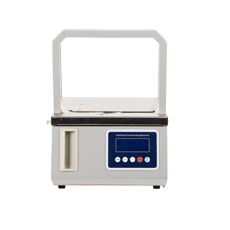 JB-412 banknote banding machine for OPP film and hot-melt paper tape by Easy-Banker