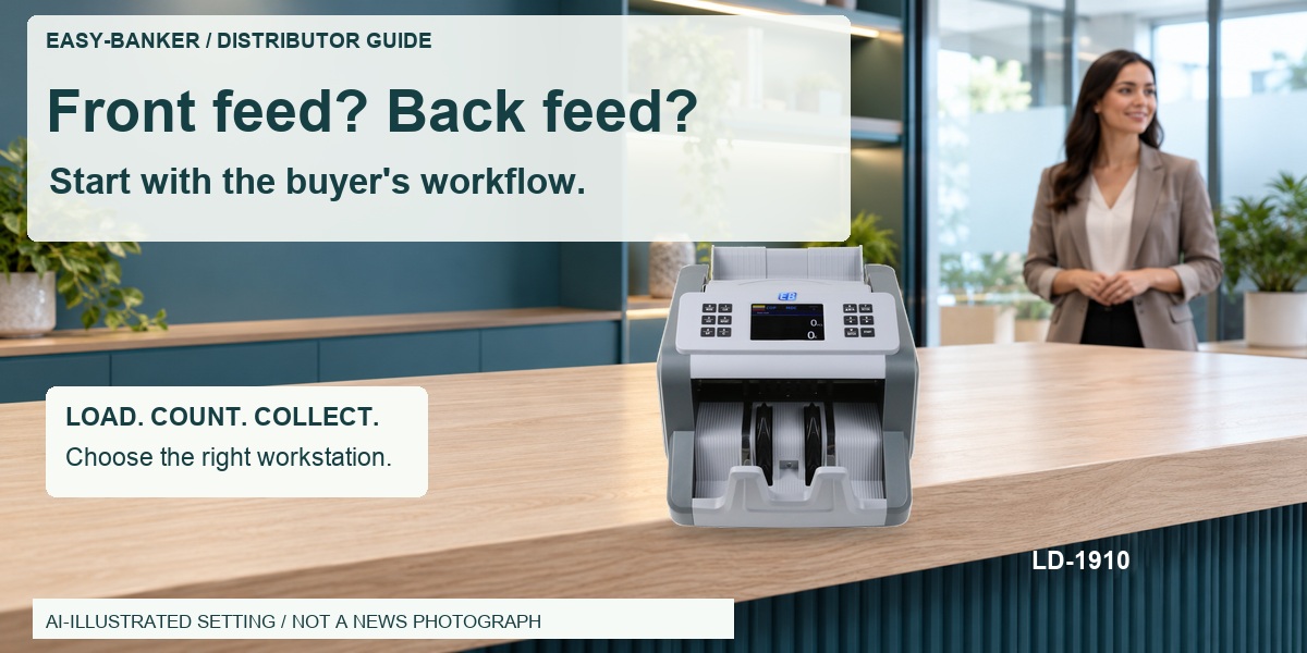 Front-Feeding vs Back-Feeding Banknote Counter: A Distributor Buying Guide