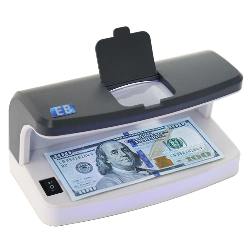 DC-5100 UV and MG banknote detector with 5X magnifier by Easy-Banker